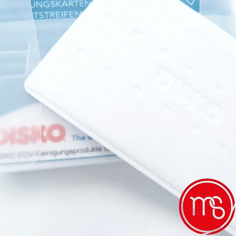 Cartes de nettoyage TPE sèche
