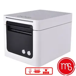 Imprimante ticket Oxhoo TP 90: USB, Réseau, Série (RS232).