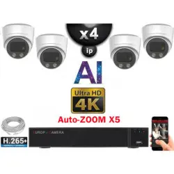 PACK 4 CAMERAS 4K