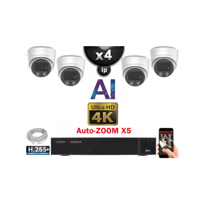 PACK 4 CAMERAS 4K