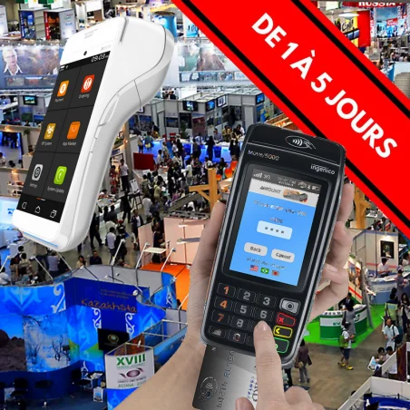 Location TPE évenementiel 1 à 5 jours