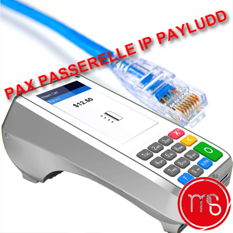 Passerelle IP PAYLUDD pour TPE Android, visualisation sur le portail + remontée des transactions en instantanée..