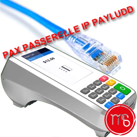 Passerelle IP PAYLUDD pour TPE Android, visualisation sur le portail + remontée des transactions en instantanée..
